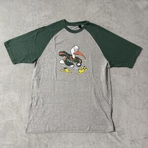 Miami Hurricanes T-Shirt Red NCAA College Football Tee Men’s Size XL